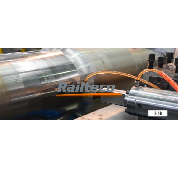 Standard Gauge Railway Axle 2214mm , Type RF2 Bogie Axle AAR / GOST