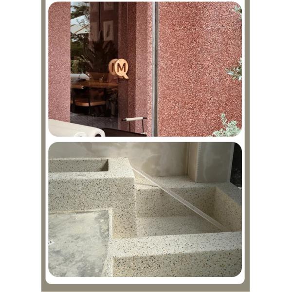 Экологически чистый натуральный камень на водной основе эффект текстуры акриловая краска для наружных стен