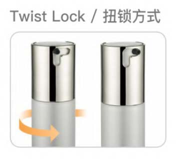 Makeup Pump Bottle GR225A PP/PP PCR Spray And Lotion Actuator Snap On