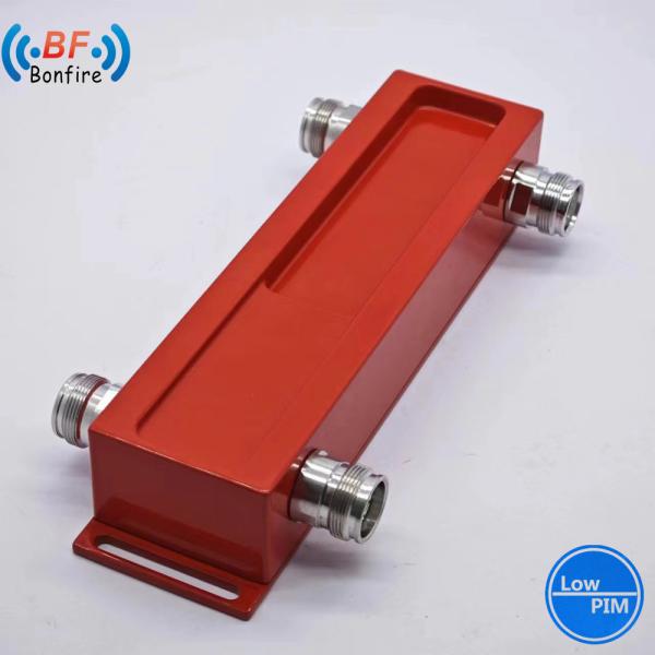 4.3-10-F/DIN-F/N-F 90 Degree RF Hybrid Coupler 698-4000MHz VHF Band 3dB Hybrid Combiner