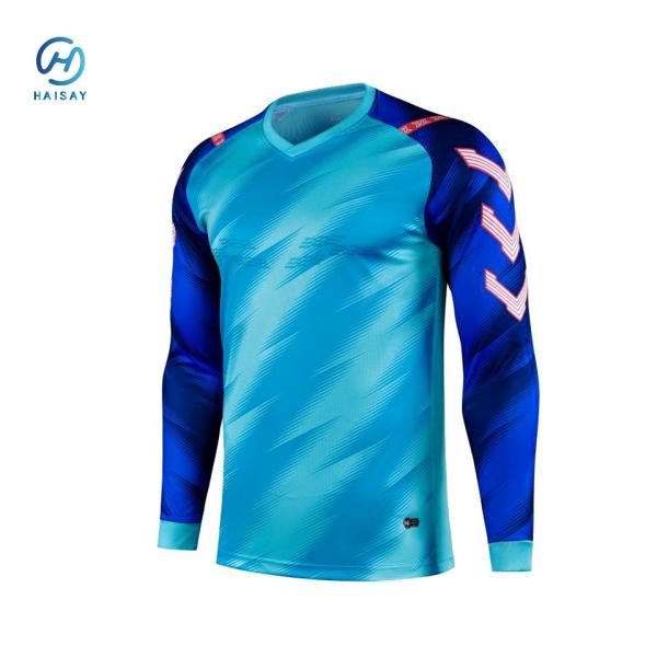 Football Teams Customized Goalkeeper Uniform Set with Quick Dry Material