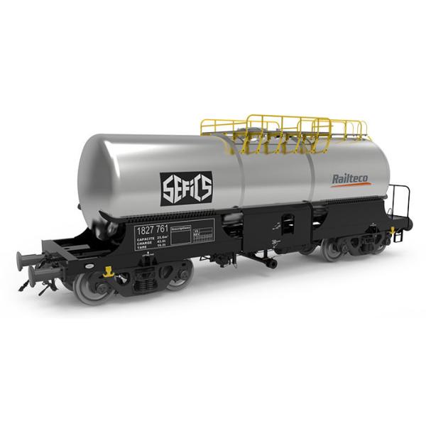 High Capacity Railway Tank Wagons , Mineral / Oil Tank Car 43.6T Payload