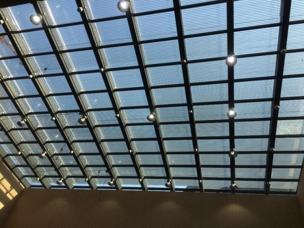 Aerofoil Shape Aluminium Sun Louvers Motor Exterior Wall System Architectural Facade