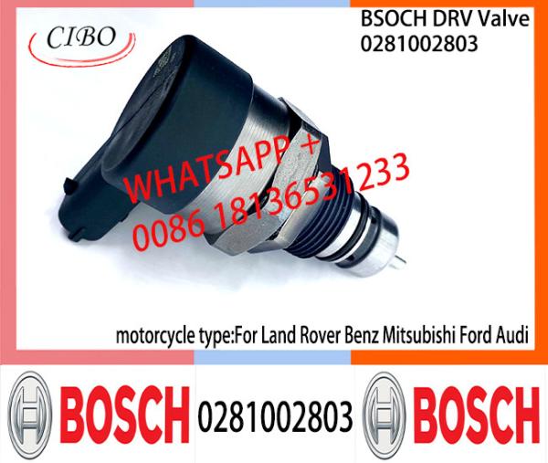 Válvula de controle 0281002803 da válvula 0281002803 de BOSCH DRV para a terra Rover Benz Mitsubishi Ford Audi