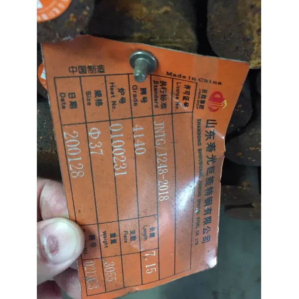 4140 Alloy Steel Round Bar with Polished Surface, OD 6-630mm for Mold Steel Applications