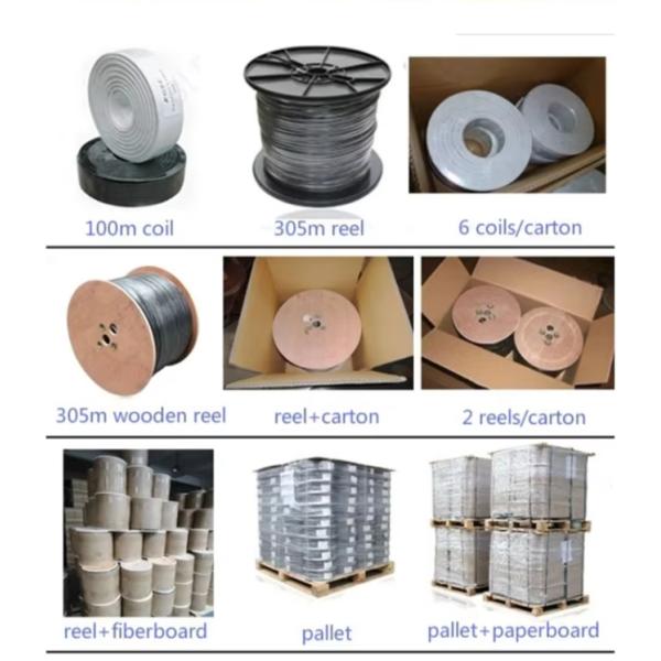 Fiber Optic 2 Cores Tactical Fiber Optic Patch Cables Per Reel 100m - 1000m Length