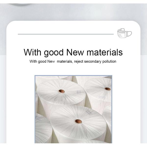 Adult 3 Ply Disposable Antiviral Blue Face Mask