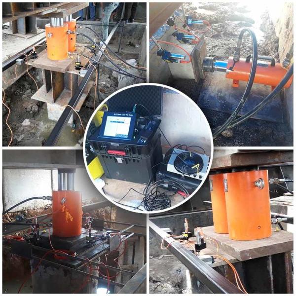 Автоматическое оборудование для испытаний ASTM D3689 кучи неподвижной нагрузки