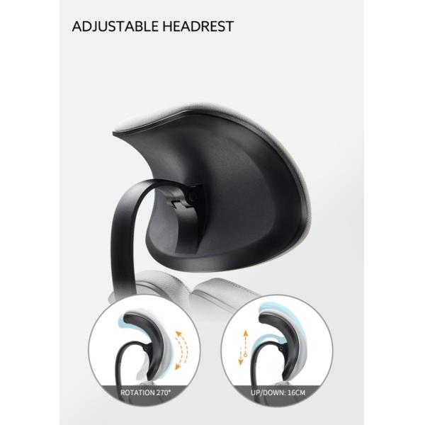 Усиленный стул STG эргономический регулируемый стул офиса высоты 21 KG с колесами