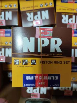 Truck Engine Parts 6bd1 4bd1 NPR Piston Rings For Isuzu Oem No.5-12121005-0