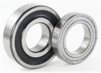 Open 6204 2RS Deep Groove Ball Bearing With Dust Cover OD 47MM