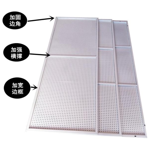 High Grade Cold-rolled Sheet Banner Floor Standing Advertising Display Portable Stand