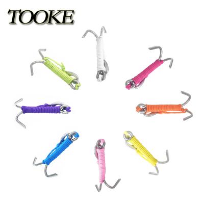 Lightweight Scuba Reef Hook Solid Dual Titanium Alloy For Scuba Swimming
