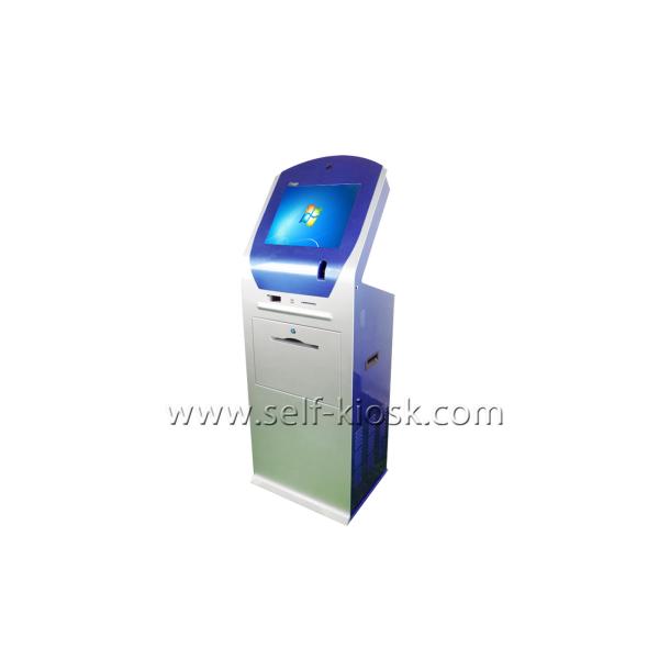 HR Department Self Service Printing Kiosk , Computer Kiosk With Printer