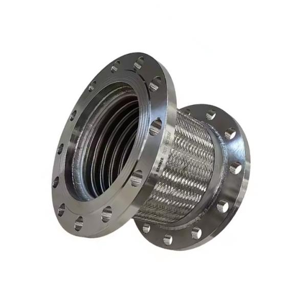 DN500 SS304 Carbon Steel Flange Connection Flexible Metal Braided Hose Corrugated Flexible Metal Hose
