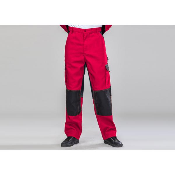 Durable Polycotton Blended Protective Safety Clothing Contrast Jacket Trousers Suit