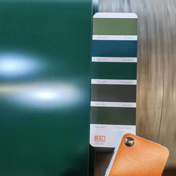Z40 Galvanized Color Coated Steel Coil Bright Matt Surface