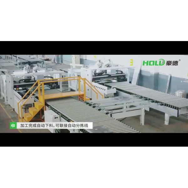 Автоматический аттестованный CE производственной линии мебели панели шкафа машины кольцевания края Woodworking