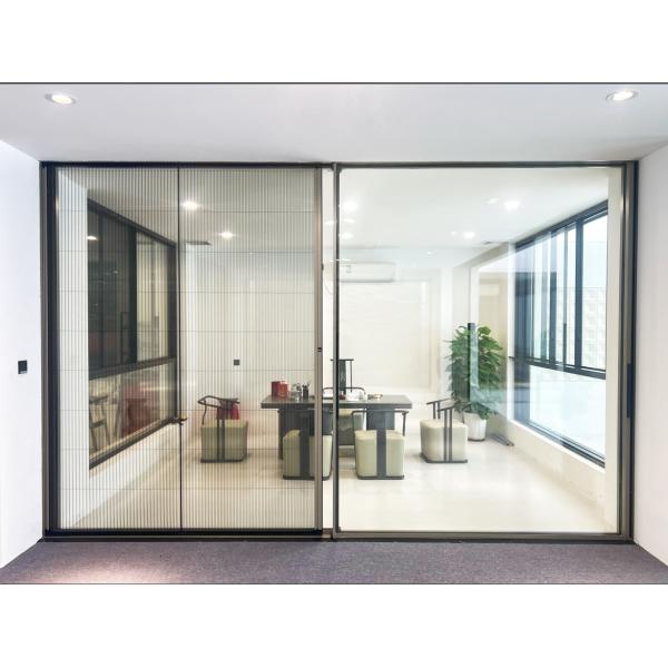 120 Panoramic Slidng Door Aluminum Alloy 6063-t6 Intelligent For Private Residences , Villas , Commercial Areas , Offices