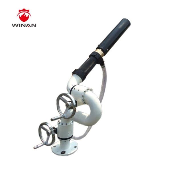 Remote Control Fire Fighting Water Cannon Fire Safety Equipment ANSI Flange
