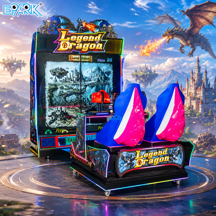 2 Player Arcade Game Machine Interactive Simulator Equipment