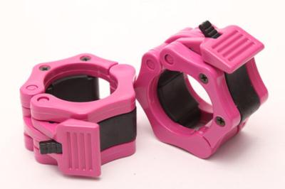 Nylon Safety 50mm Dumbbell Buckle Oem Logo Printed For Gym Exercise