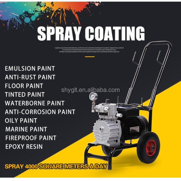 OEM 220vac Roof Spray Painting Equipment Latex Waterborne Color Paint Sprayer Device