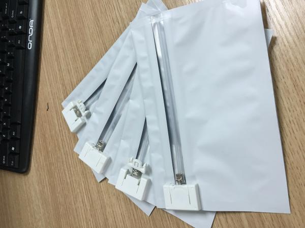 Recyclable Printed Pattern Kraft Paper Zipper Bags Packing With Twisted Handles