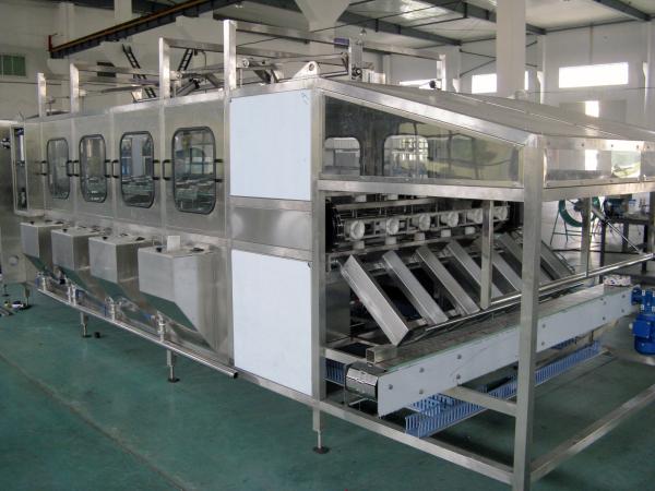 High Speed 5 Gallon Water Filling Machine , Bottle Filling Equipment 300BPH Capacity