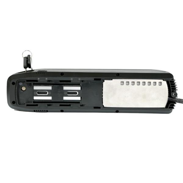 Anti Fall Lithium Electric Bike Battery Rechargeable 48V/52V 15AH With Bluetooth