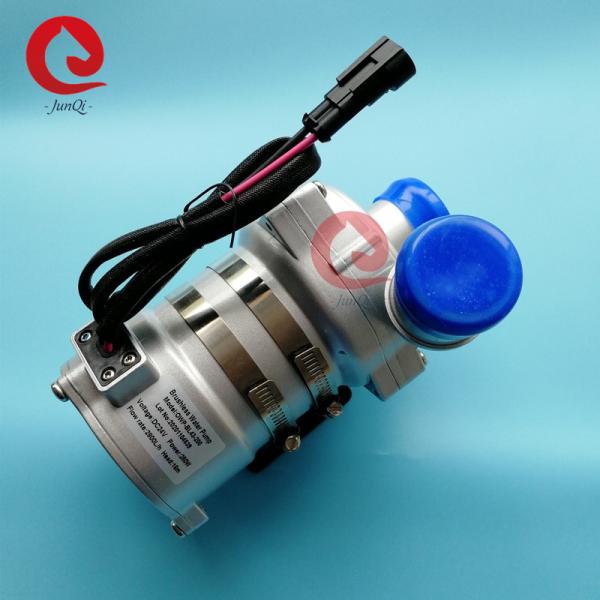 24VDC Junqi JP-BL43-200 Brushless DC Automotive Water Pump 2800LPH Flow Rate  For Engine Cooling