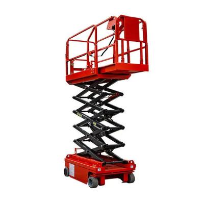 Ascenseur à ciseaux autopropulsé 6m 8m 10m 12m 320kg 450kg Plateforme de travail aérien de construction