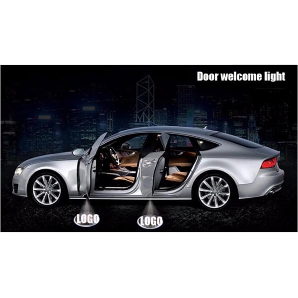 12v Car Honda BMW Benz 2pcs 5w Door Projector Lights