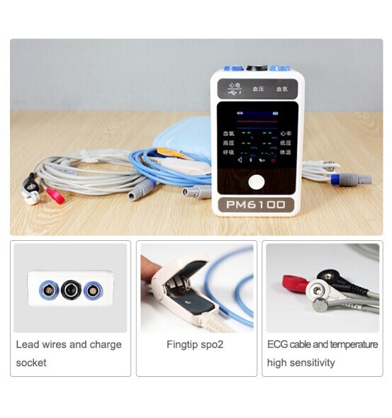 Монитор показателей жизненно важных функций портативный терпеливый для взрослого Neonate детей