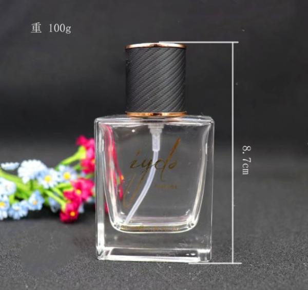 glass bottleperfume bottle glass 30 mlchina recycled glass bottles black  cap plastic