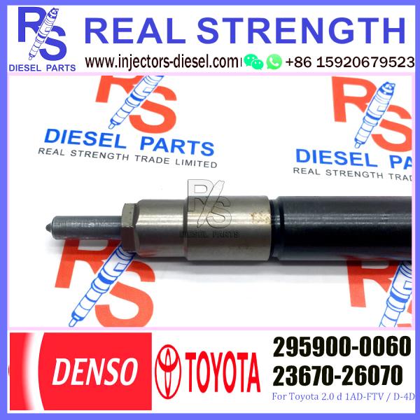 Common Rail Injector 2959000060 23670-26070 295900-0060 2367026070