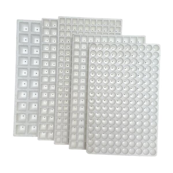 Foam Seedling Tray 50 Holes , 120 Holes , 160 Holes , 200 Holes EPS Material Customization