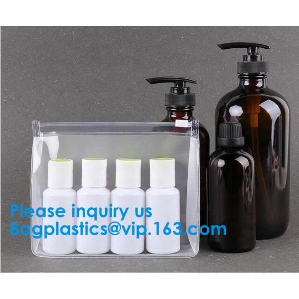 Fashion Design Travel Makeup Holographic Clear Pvc Cosmetic Bag With Zipper, Makeup Bag, Makeup Pouch