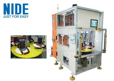 máquina de enrolamento automática da bobina do estator de 4 estações de funcionamento