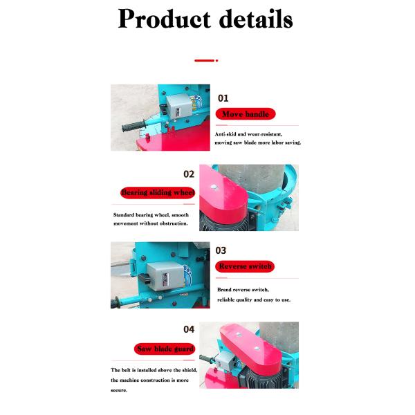 Portable Clamp Pile Cutter 1050*500*400mm Electric Power Source for Cement Pile Cutting