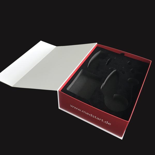 Popular Fashion Book Shaped Storage Boxes Uv Embossed Debossed Stamped Logo