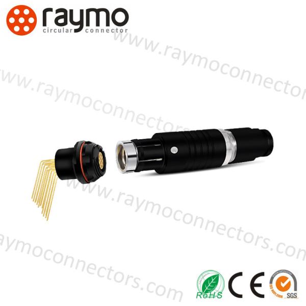 Small Circular Waterproof Connector, Watertight Electrical Connectors Smooth Surface