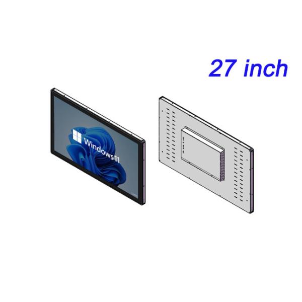27-Inch Windows Embedded Screen for Digital Advertising, Trade Show Displays, Logistics Dashboards, and Command Rooms