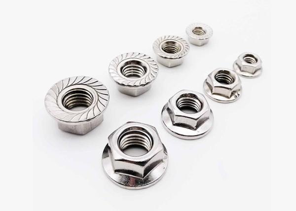 FN Stainless Steel Flange Nut 3/8-16 HDG Flange Nut Bolt