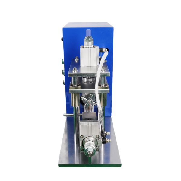 Semi Automatic Cylindrical Battery Case Grooving Machine for 18650/21700 Cells