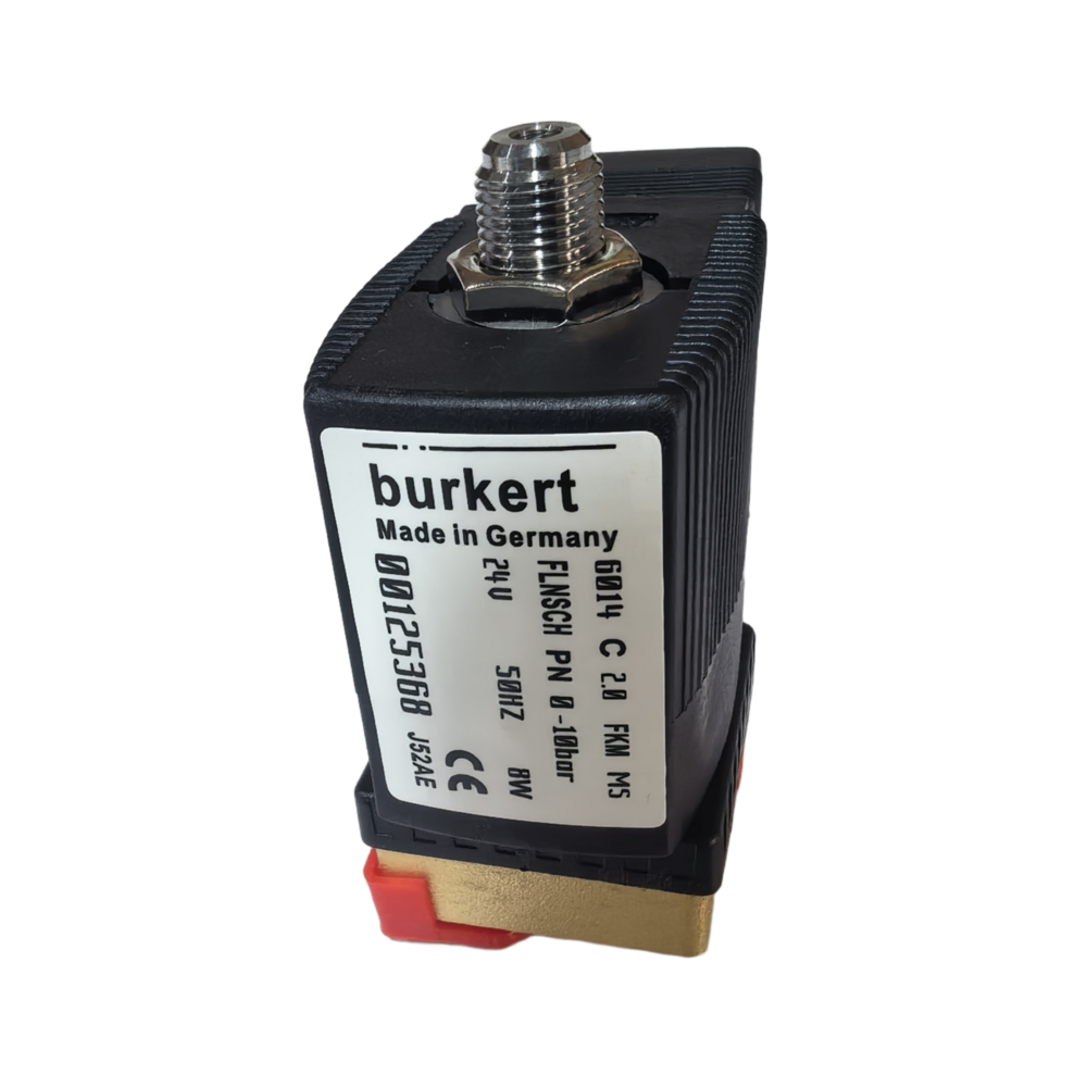 6014 Brass Pneumatic Solenoid Valve 3 Way Normally Closed Pressure Range 0 To 16 Bar Designed For Industrial Pneumatic Systems