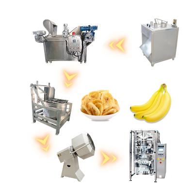 100-2000Kg/Hora Capacidade Joyshine Banana Chip Making Machine para a Indústria de Snack Food