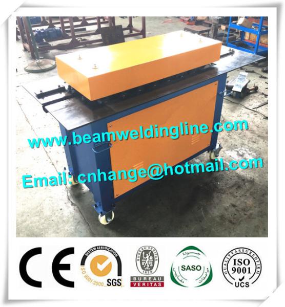 Automatic Electric Wind Tower Production Line , HVAC Duct Pittsburgh Lock Forming Machine