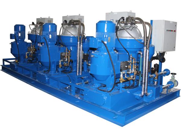 Lube Oil And HFO Treatment Skid Power Plant Equipments For The Engine