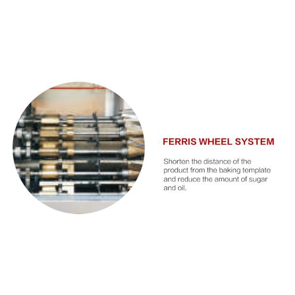 SS Automatic Biscuit Making Machine 10kg / Hour Gas Consumption